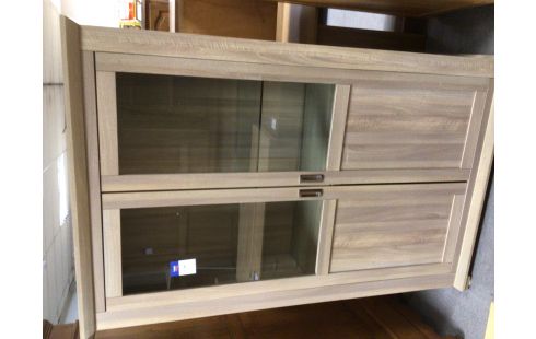 VITRINE 2 PORTES MODERNE