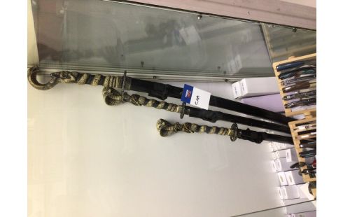 KATANA DECORATION SERPENT LOT DE 3