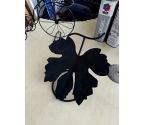 DECORATION METAL FEUILLE