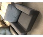 FAUTEUIL TISSU GRIS EN ETAT