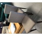 4 CHAISES MODERNE GRISE