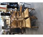 6 CHAISES CHENE PAILLAGE