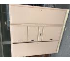 MEUBLE DE CUISINE VINTAGE 4 PORTES 1 TIROIR