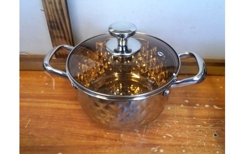 FAITOUT INOX AVEC COUVERCLE D16