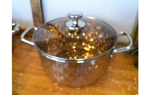 FAITOUT INOX AVEC COUVERCLE D24