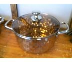 FAITOUT INOX AVEC COUVERCLE D24