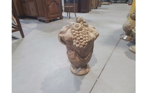 SCULPTURE VASE FRUIT GM