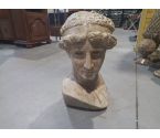 SCULPTURE TÊTE APOLLON