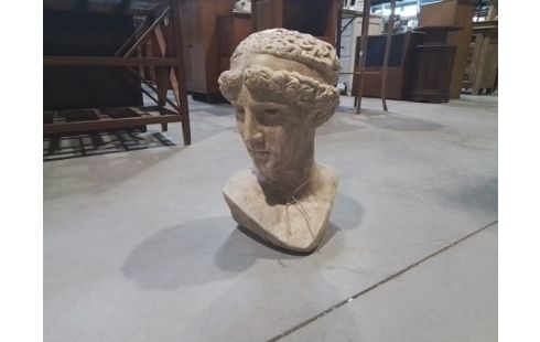 SCULPTURE TÊTE APOLLON