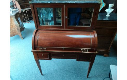 BUREAU CYLINDRE STYLE LOUIS XVI