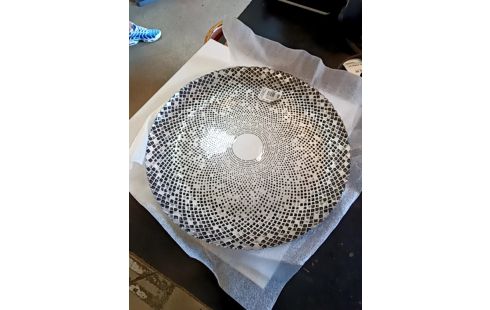 ASSIETTE DECO 33 CM LE LOT DE 6