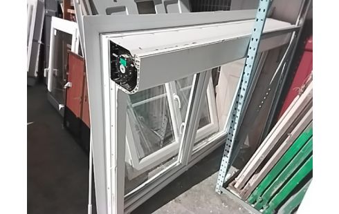 FENETRE 2 VANTAUX PVC VOLETS ROULANT
