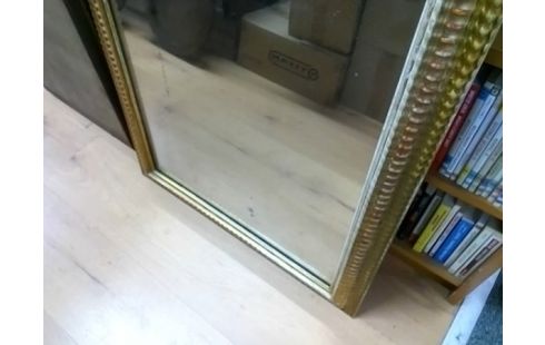 MIROIR BOIS DORE