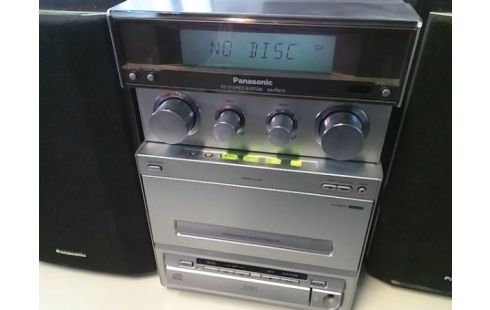 CHAINE HIFI PANASONIC (TEST OKAY) SANS TELECOMMANDE)