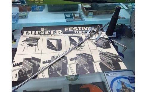 BARBECUE VINTAGE LUCIFER 1155 (AVEC NOTICE ET BROCHE)