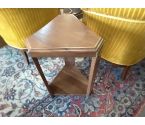 SELLETTE ART DÉCO BOIS TRIANGULAIRE