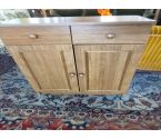 MEUBLE D'APPOINT MELAMINĖ 2P2T MARRON