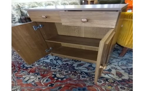 MEUBLE D'APPOINT MELAMINĖ 2P2T MARRON