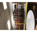 6 CHAISES PAILLEE CHENE FONCE