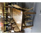 CHAISE VANNERIE LOT DE 5