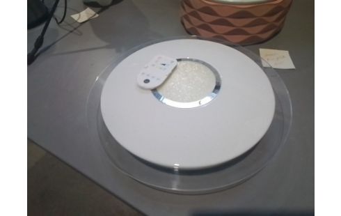 PLAFONNIER ROND TRANSPARENT