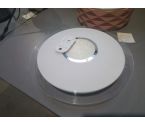 PLAFONNIER ROND TRANSPARENT