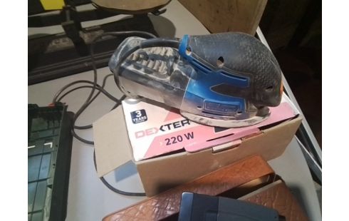 PONCEUSE A BANDE DEXTER BLEUE