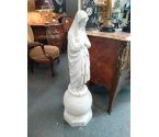 SCULPTURE VIERGE MARBRE CONY 1857