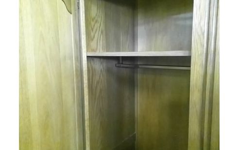 ARMOIRE 3P 2T (ETAGERE+2 PENDERIES)