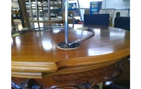 TABLE OVALE STYLE LOUIS XV