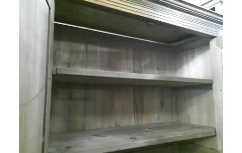 ARMOIRE 2P ANCIENNE (ETAGERES)
