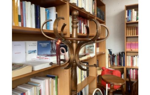 PORTE MANTEAU PERROQUET BOIS