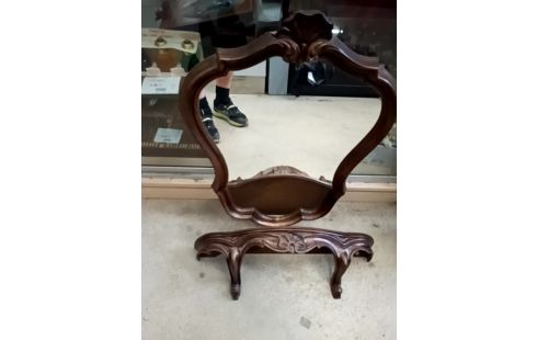 MIROIR CONSOLE STYLE BOIS