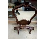 MIROIR CONSOLE STYLE BOIS
