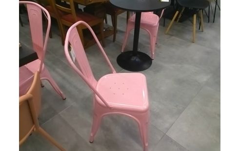 CHAISE METAL ROSE