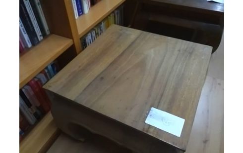 TABLE D'APPOINT BOIS OPIUM 51X51