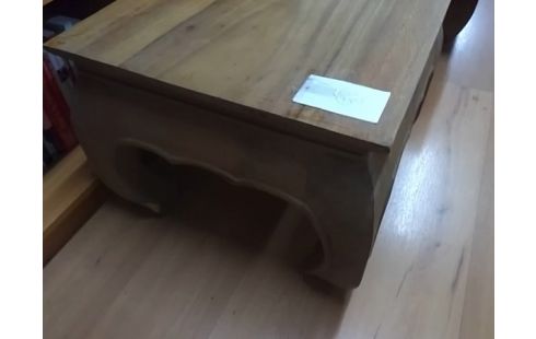 TABLE D'APPOINT BOIS OPIUM 51X51