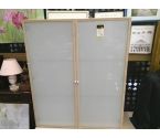 MEUBLE LIGNET ROSET ETAGERES EN VERRE LUMIERE INTEGREE