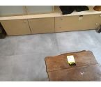 MEUBLE TV BAS BOIS CLAIR LIGNET ROSET EN L'ETAT