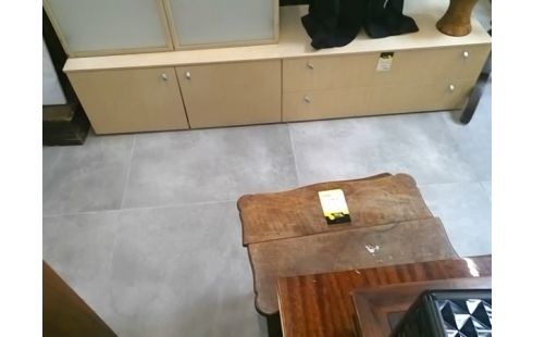MEUBLE TV BAS BOIS CLAIR LIGNET ROSET EN L'ETAT