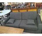 CANAPE CONVERTIBLE TISSU GRIS