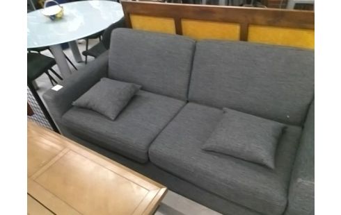 CANAPE CONVERTIBLE TISSU GRIS