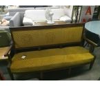 BANQUETTE ST RESTAURATION VELOURS VERT