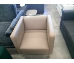 FAUTEUIL SIMILI TAUPE