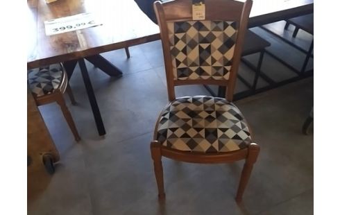 CHAISE BOIS LOT DE 4