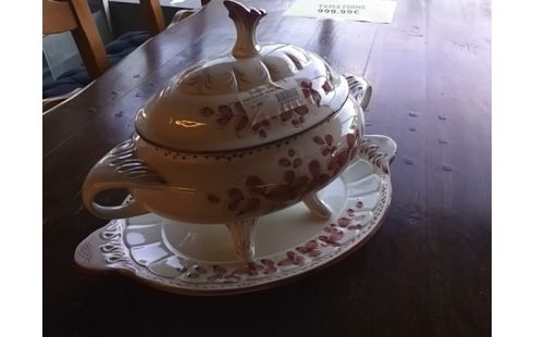 SOUPIERE EN PORCELAINE FERREIRAS PORTUGAL