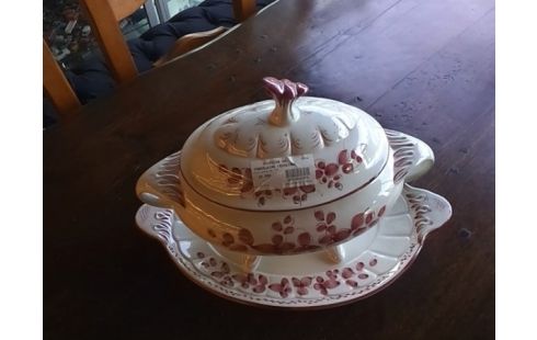 SOUPIERE EN PORCELAINE FERREIRAS PORTUGAL