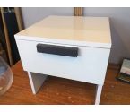 CHEVET MODERNE BLANC 1T