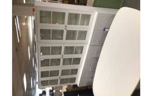 MEUBLE LIVING BLANC IKEA HAVSTA 12PORTES
