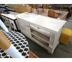 MEUBLE TV PATINE BLANCHE
